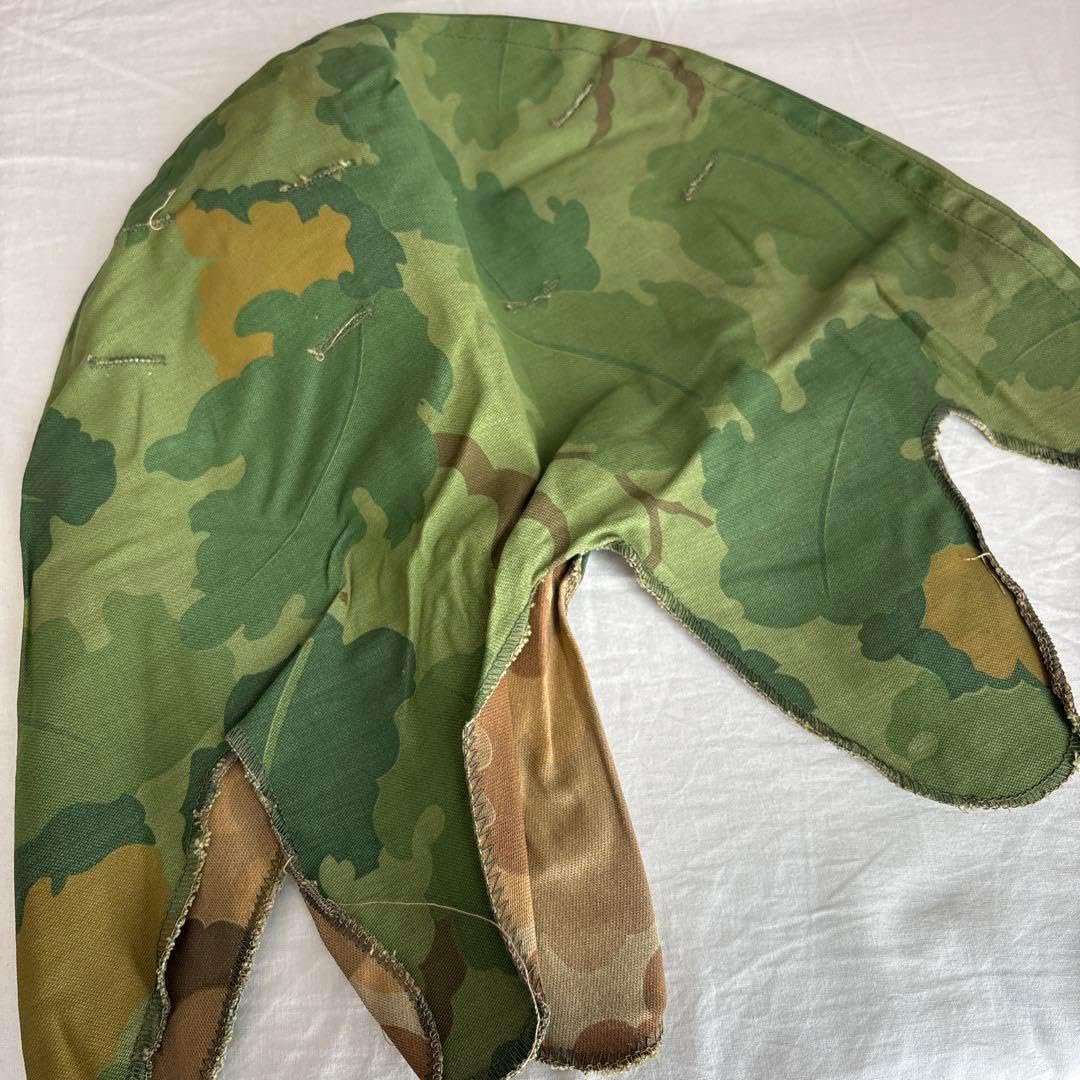 ベトナム 戦争 M1956 装備 M2 ヘルメット 実物 ミッチェルカバー 実物 ベトナム戦争 米軍 ミッチエルパターン ヘルメット カバー 米軍