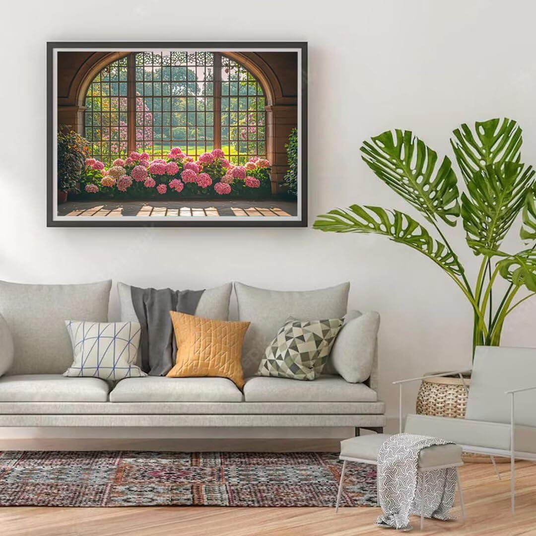 5D Kwiat Diament Malarstwo Zestaw dla dorosłych, DIY Zestawy malarskie Diament, Diamentowe pełne zestawy artystyczne, Square Rhinestone Ścieg krzyżykowy Malarstwo dla dorosłych Początkujący Wystrój