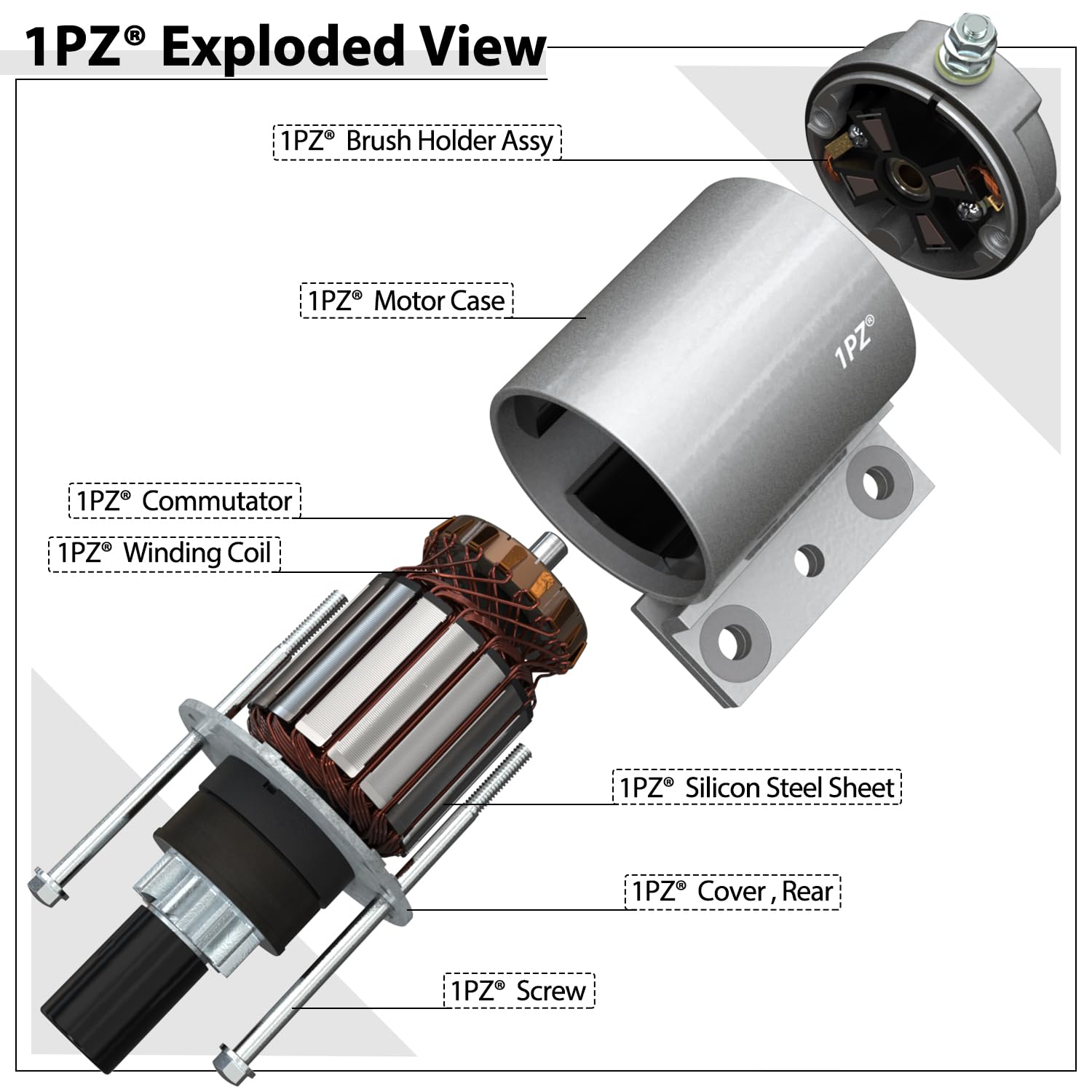 1PZ KK2-ST4 Démarreur de rechange pour Kohler K241 K301 K341 pour John Deere Lawn Tractor Loader 1985-1987 AM31568 AM32789 AM34248 AM3424B AM34888 AM37032 AM37869 AMJ7866 9 SAB0043 41021013 41021084