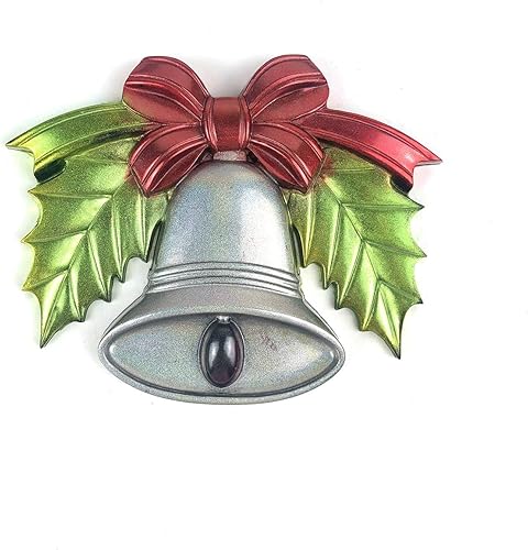 Miniatura 4 de Molde de resina de campana de Navidad, llavero de etiquetas colgantes, molde de silicona para resina epoxi, moldes de fundición de resina de joyería