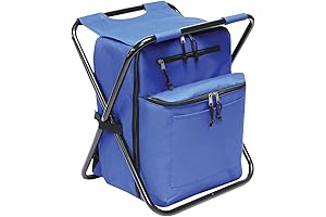 Preferred Nation 3-in-1 Seated Backpack Cooler with Stool
