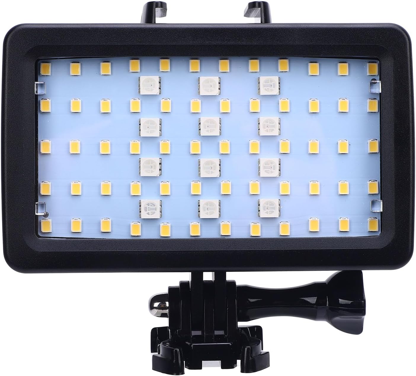 Dioche Dive LED Video Video Lighting Dive Light Waterproofing 130ft/40m LED Light 5000 to 6000K RGB Fill for Underwater Photography