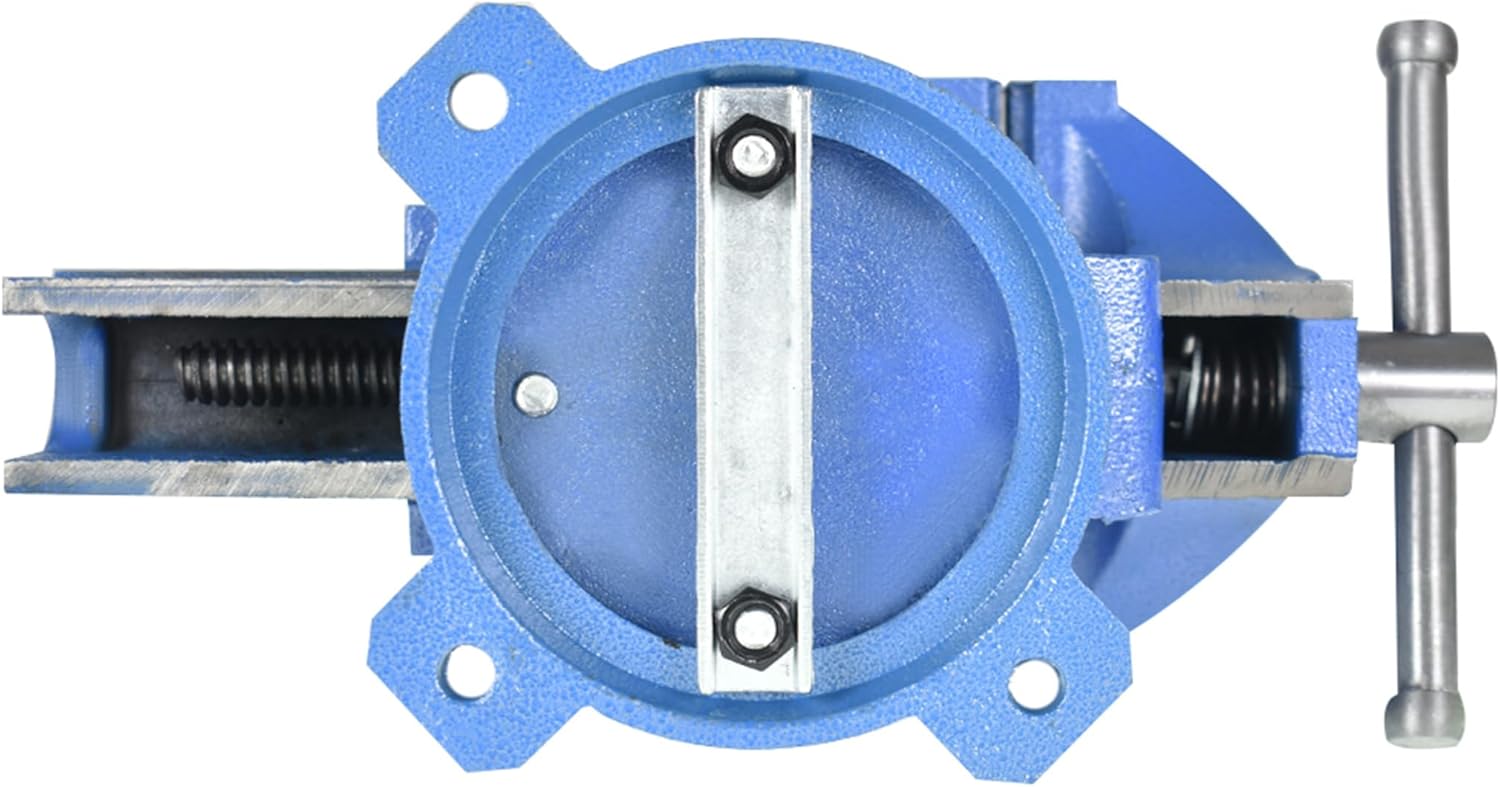 Workbench Vise Heavy Duty 6 Inch Bench Vise with Anvil 360 Degree Swivel Locking Base Bench Clamp Fit for Clamping Tools