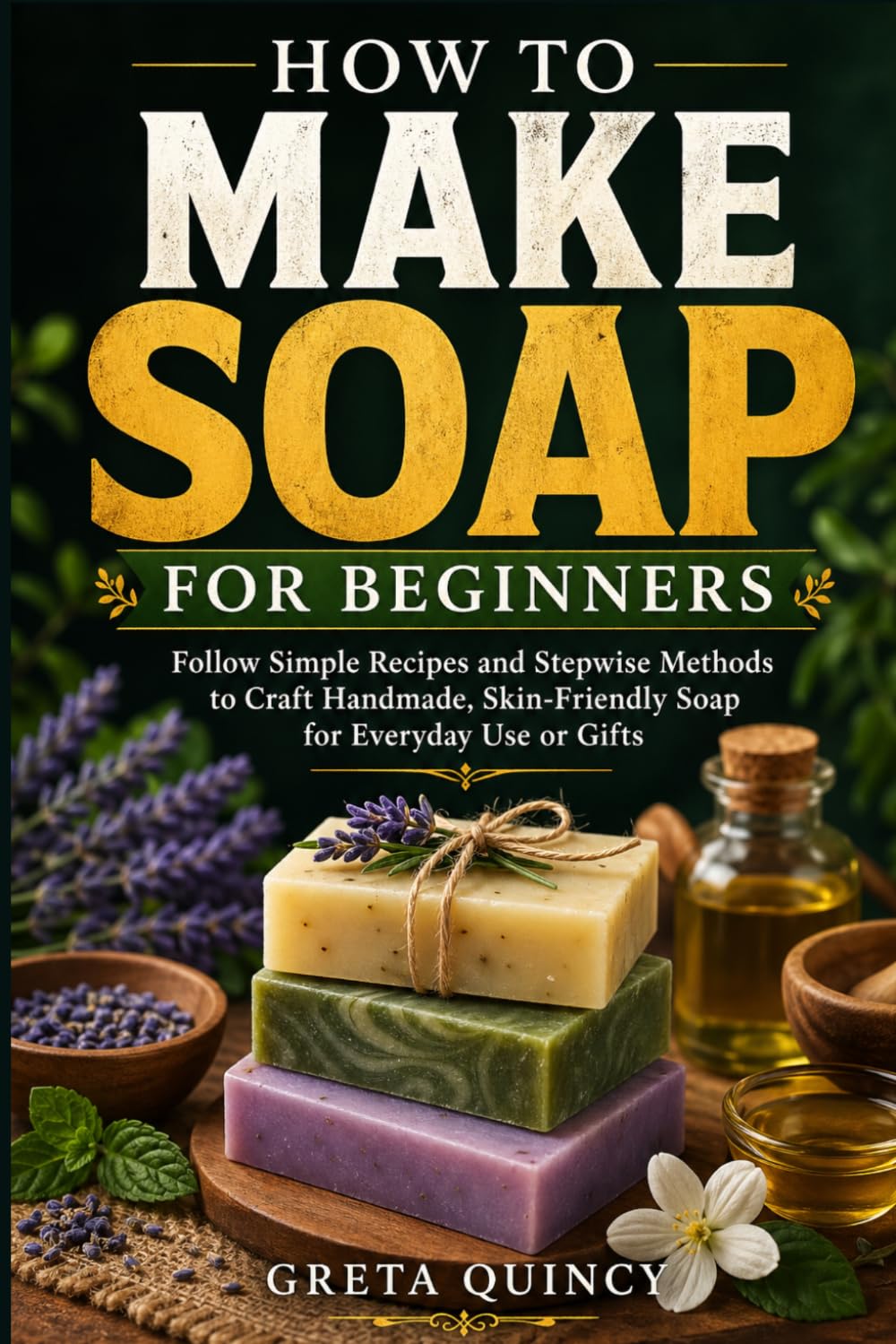 How To Make Soap For Beginners: Follow Simple Recipes and Stepwise Methods to Craft Handmade, Skin-Friendly Soap for Everyday Use or Gifts