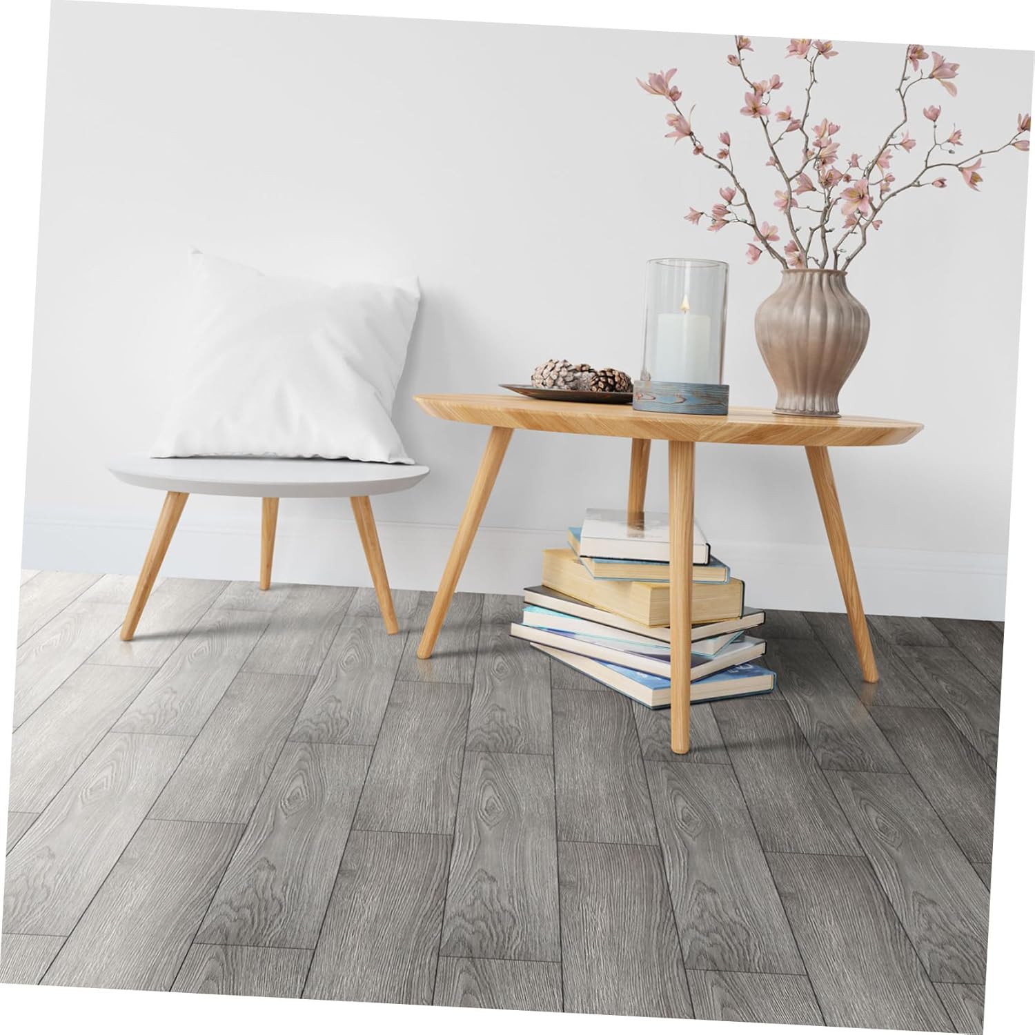 Sticky Floor 36pcs Self Stick Floor Tile Adhesive Flooring Tiles for Office Walls