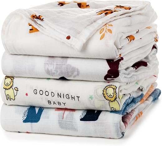 Best bamboo muslin swaddle blankets