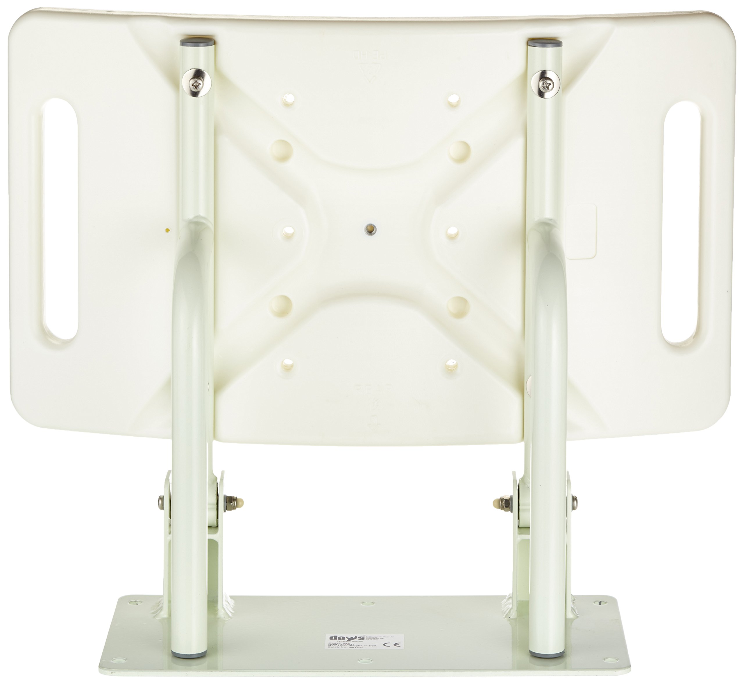 Patterson Medical - Asiento para ducha (para personas con movilidad reducida, para fijación a la pared)