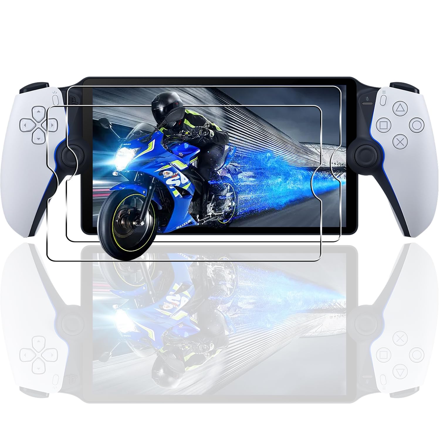 Amazon | 【2枚セット】 対応 playstation portal ガラスフィルム 