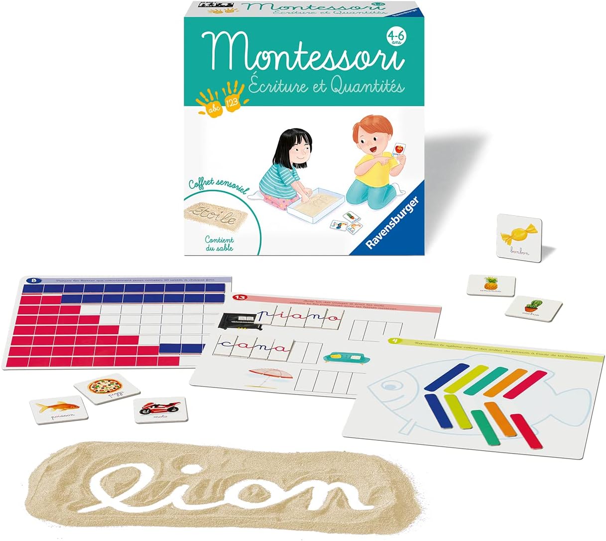 Ravensburger 20806 Montessori - Ecriture et quantités Educational Game - Image 4