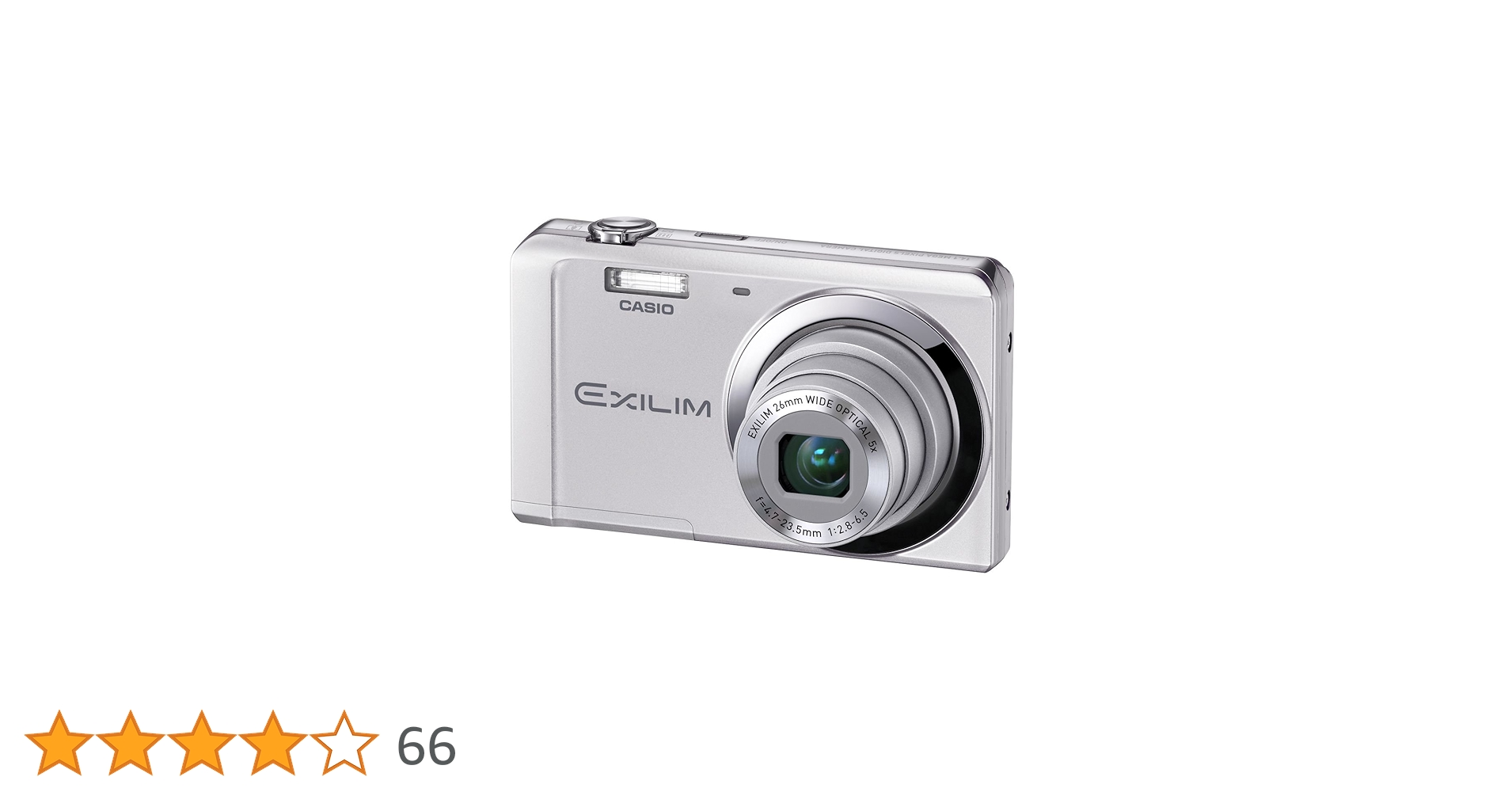 CASIO EXILIM EX-ZS5 シルバー コンパクトデジタルカメラ Amazon | CASIO デジタルカメラ EXILIM 1410万画素 5倍 シルバー EX