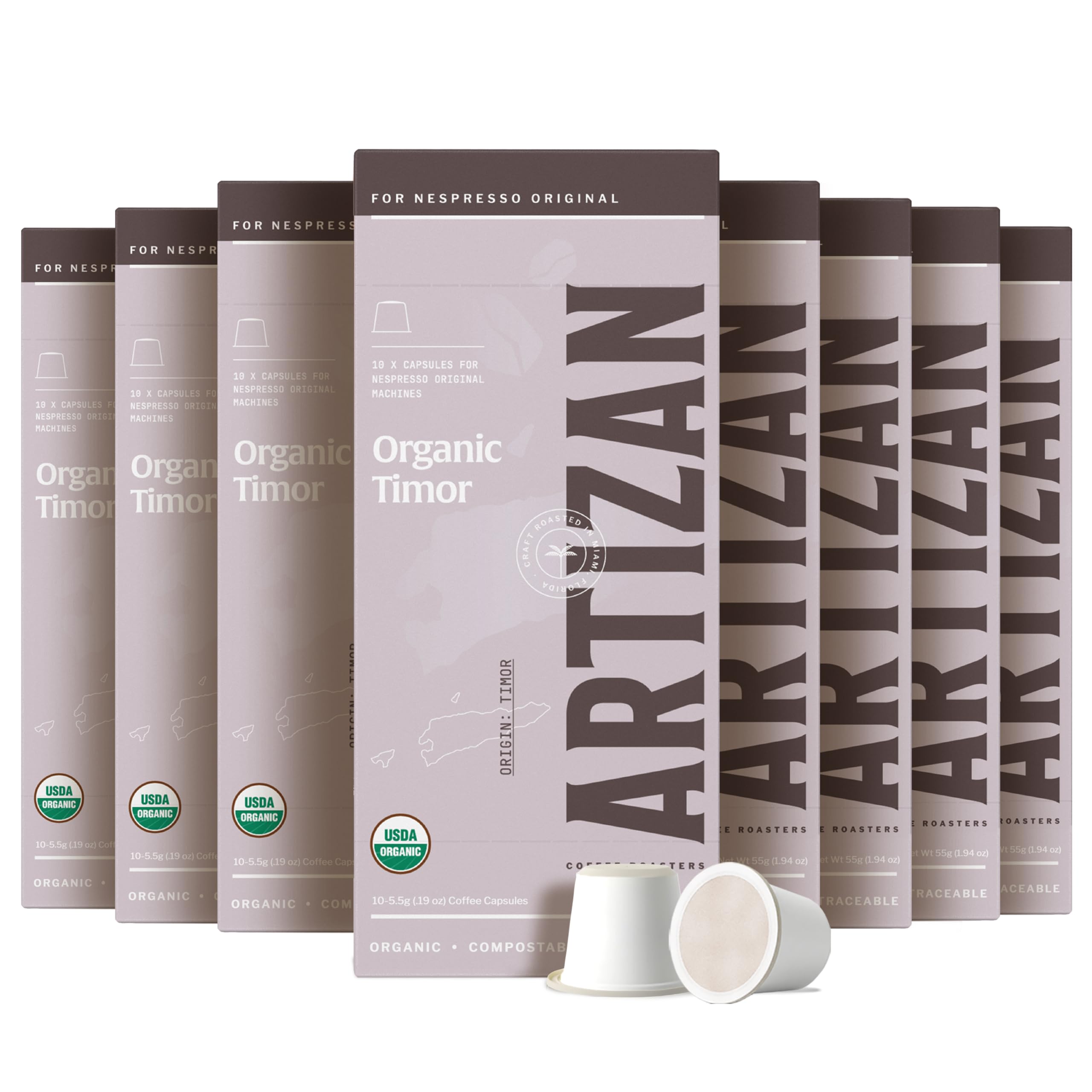 Amazon.com: Artizan Coffee USDA Organic Espresso Coffee Capsules