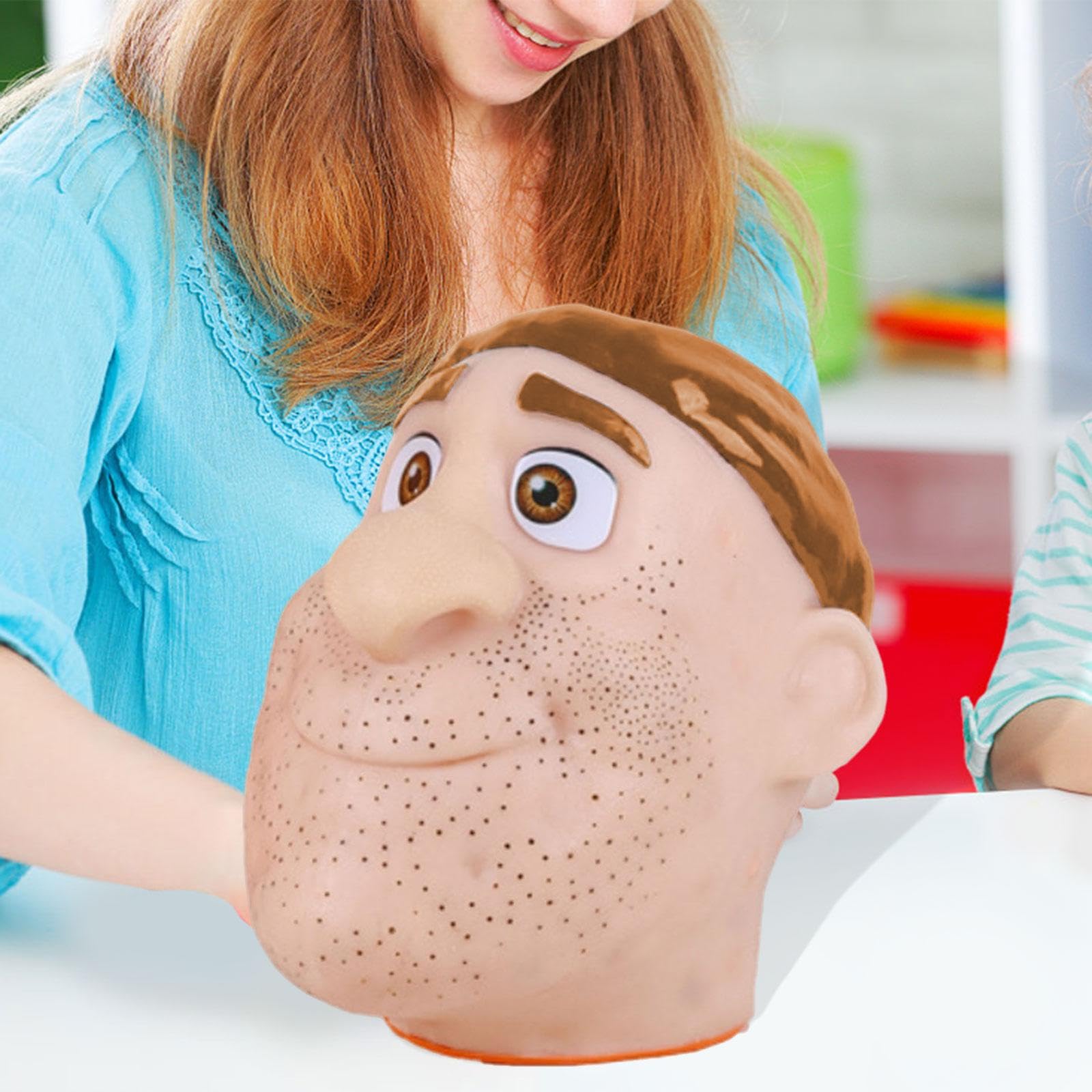 Pickel-Ausdrückspielzeug, Gesichtsreinigungsspielzeug, Pickelentferner, Scherzartikel, Pickel-Pressspielzeug, Fidget-Spielzeug, Gelbköpfe