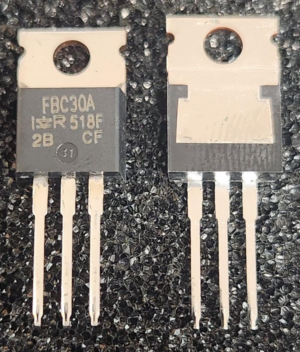 (6 PCS) IRFBC30A IR MOSFET N-CH 600V 3.6A TO220AB