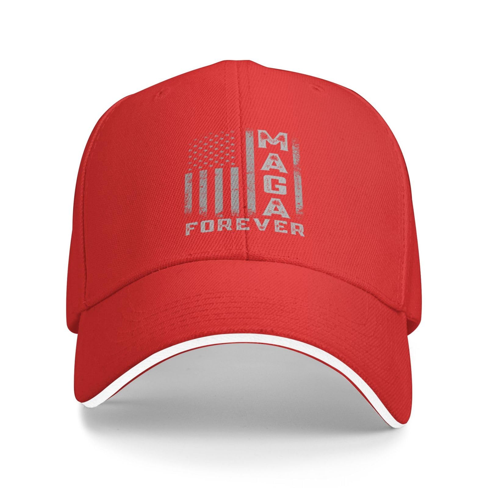 Peiyeety Unisex Red Trump Won Hat 2024 President 47Th Maga-Forever Hat Baseball Cap