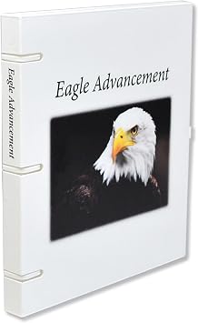 UniKeep Eagle Scout Binder Kit, Unique 3-Ring Organizer with Protective Sleeves Advancement