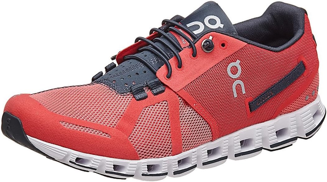 On Women's Running Cloud Sneaker, Charcoal/Rose