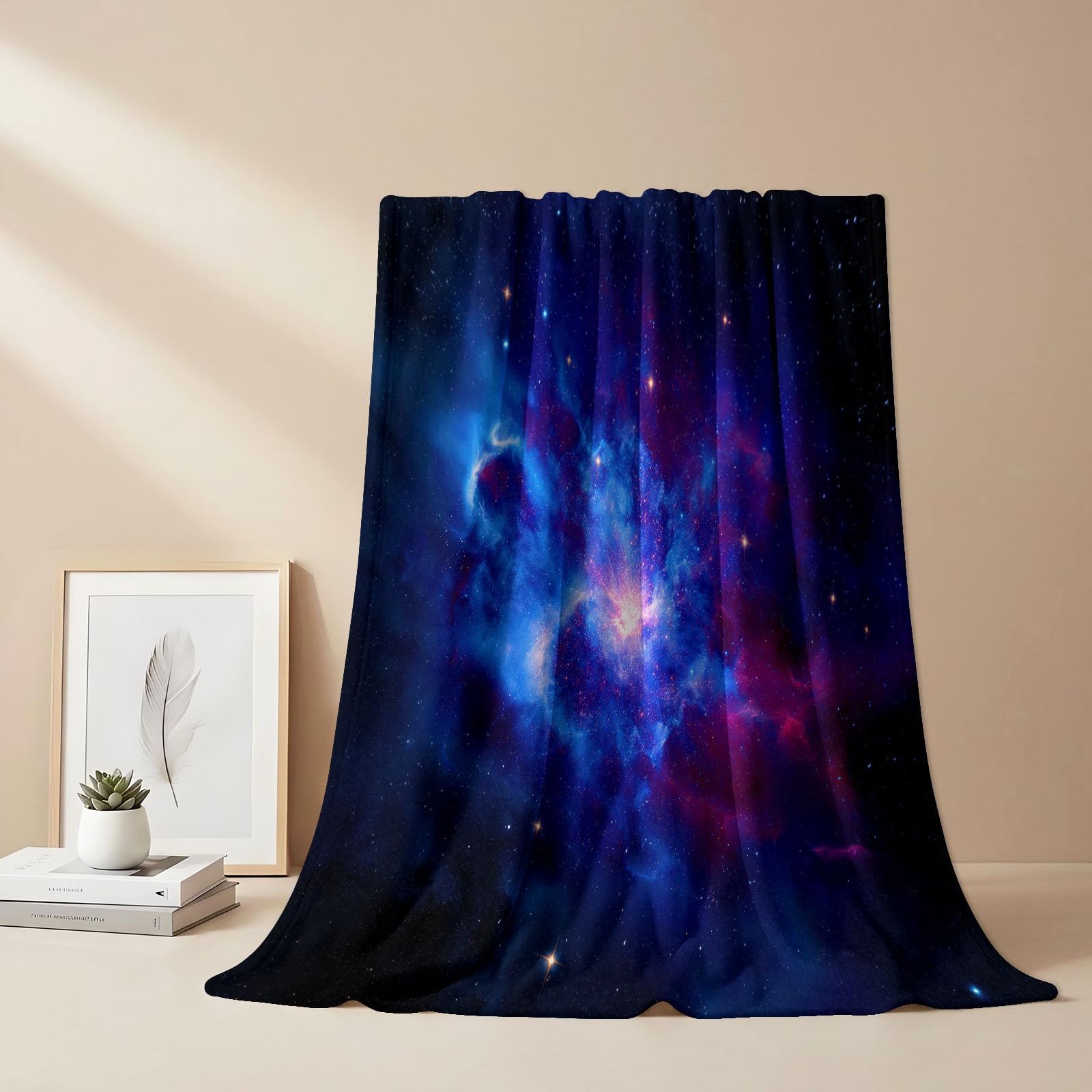 Koc narzuta Space 180 x 200 cm sofa łóżko kanapa koce