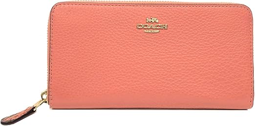 coach zipper wallet women's