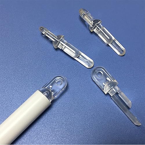 Miniatura 5 de 12 piezas de varilla inclinable para ventana de reparación, punta de varita inclinable para persianas horizontales rotas, piezas de repuesto para