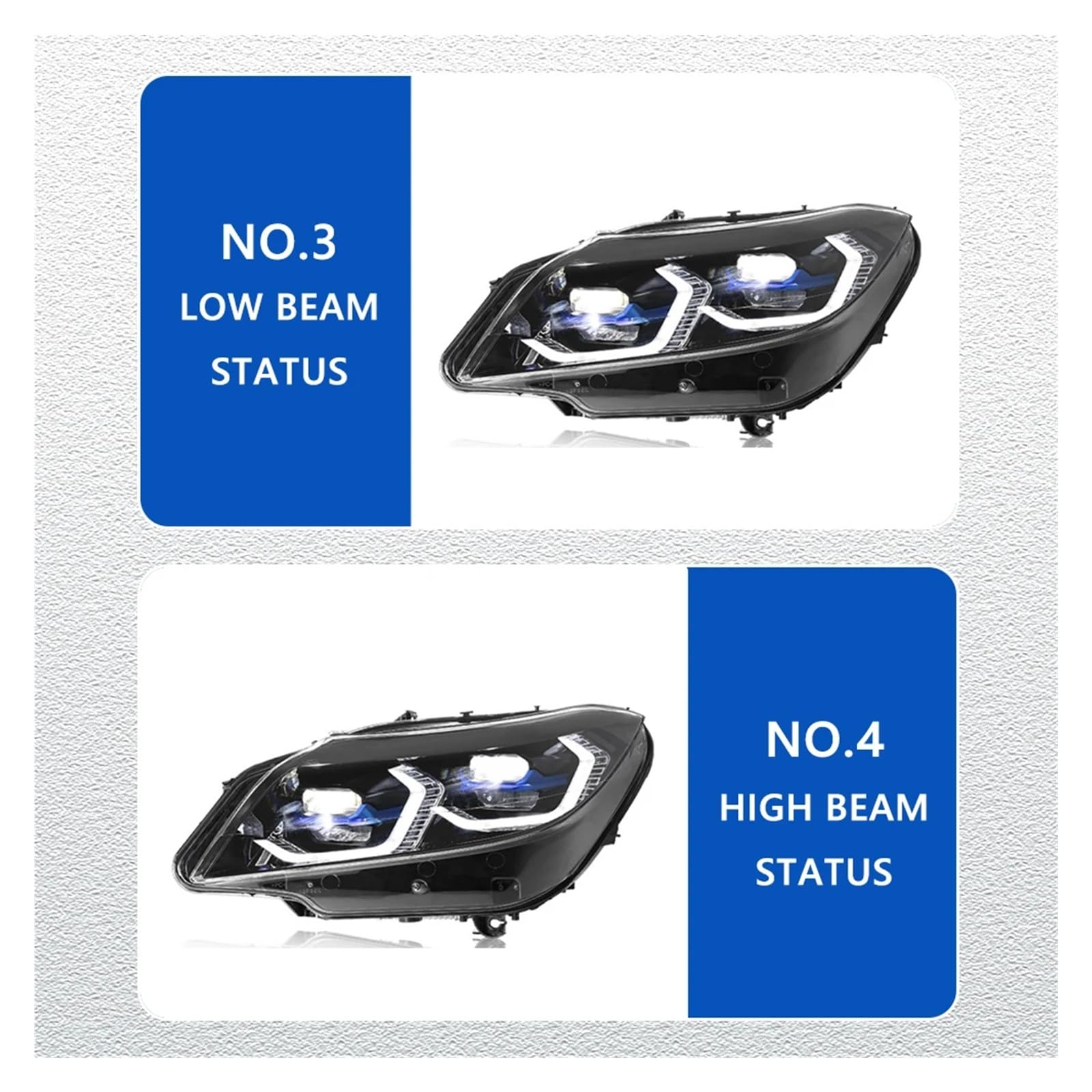 Pasuje do B//M//W Z4 E89 09-16 w nowym stylu Led DRL reflektor samochodowy montaż sygnału akcesoria samochodowe zmodyfikowana lampa gorąca stylizacja reflektory LED(ORIGINAL NO AFS_2PCS)