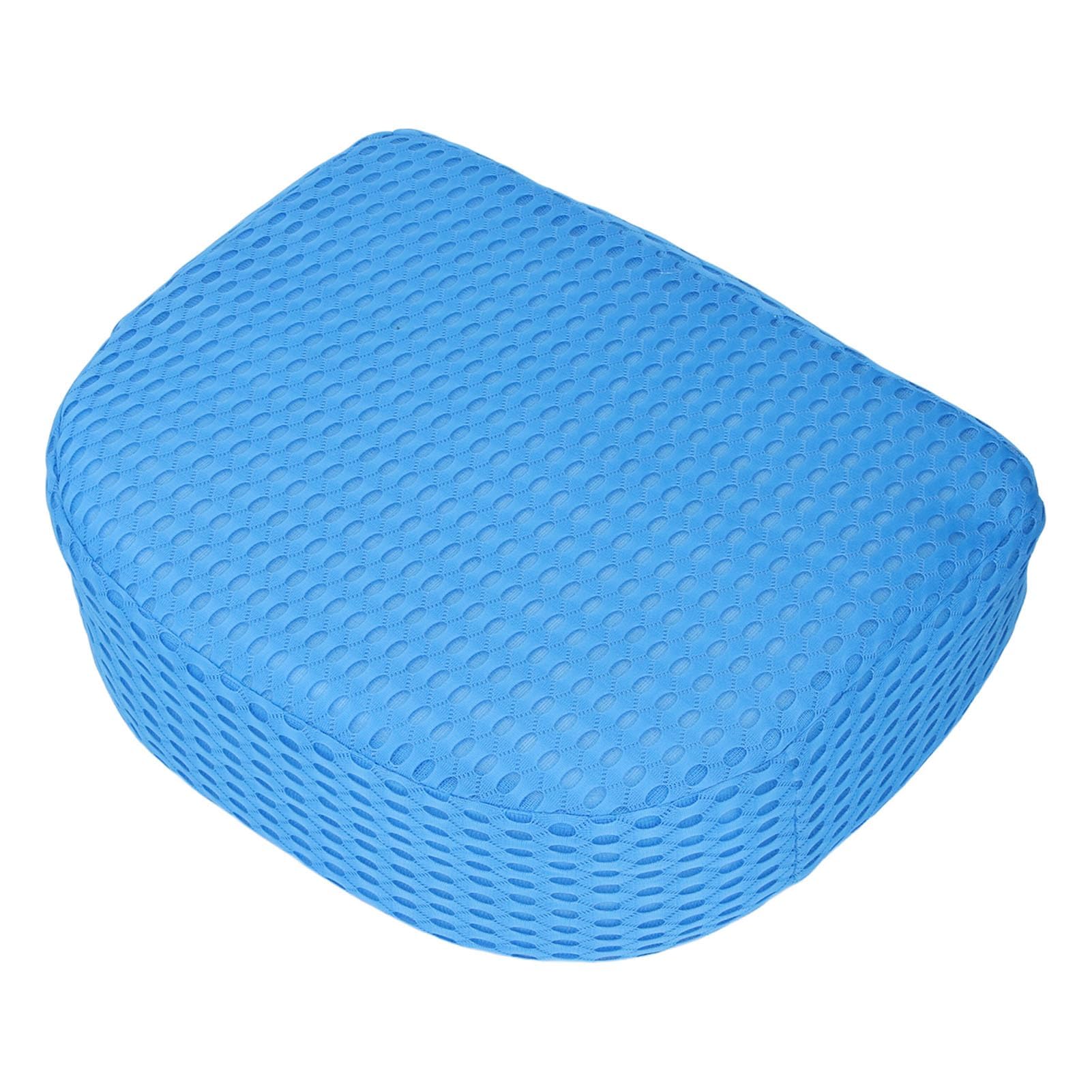 Coussin de Siège de Bain avec Base Antidérapante, Rehausseur 3D 4D de 5 Pouces, Respirant, Lavable, Séchage Rapide