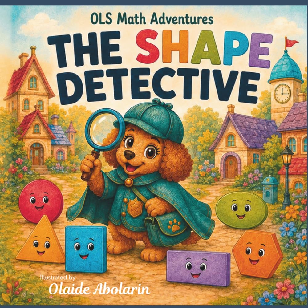 The Shape Detective: A Playful Math Adventure About Circles, Triangles, Squares, Rectangles, Ovals, and Hexagons