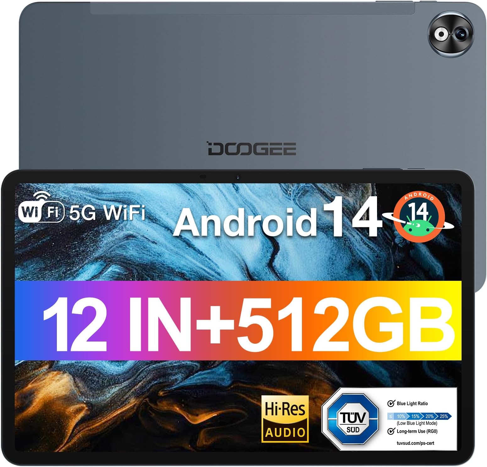 AKNICI Custodia Silicone per TECLAST T65 MAX 2K Tablet 13 Pollici, Protettiva Cover con Supporto Integrato per TECLAST T65 MAX 2K Tablet 13 Pollici, Nero