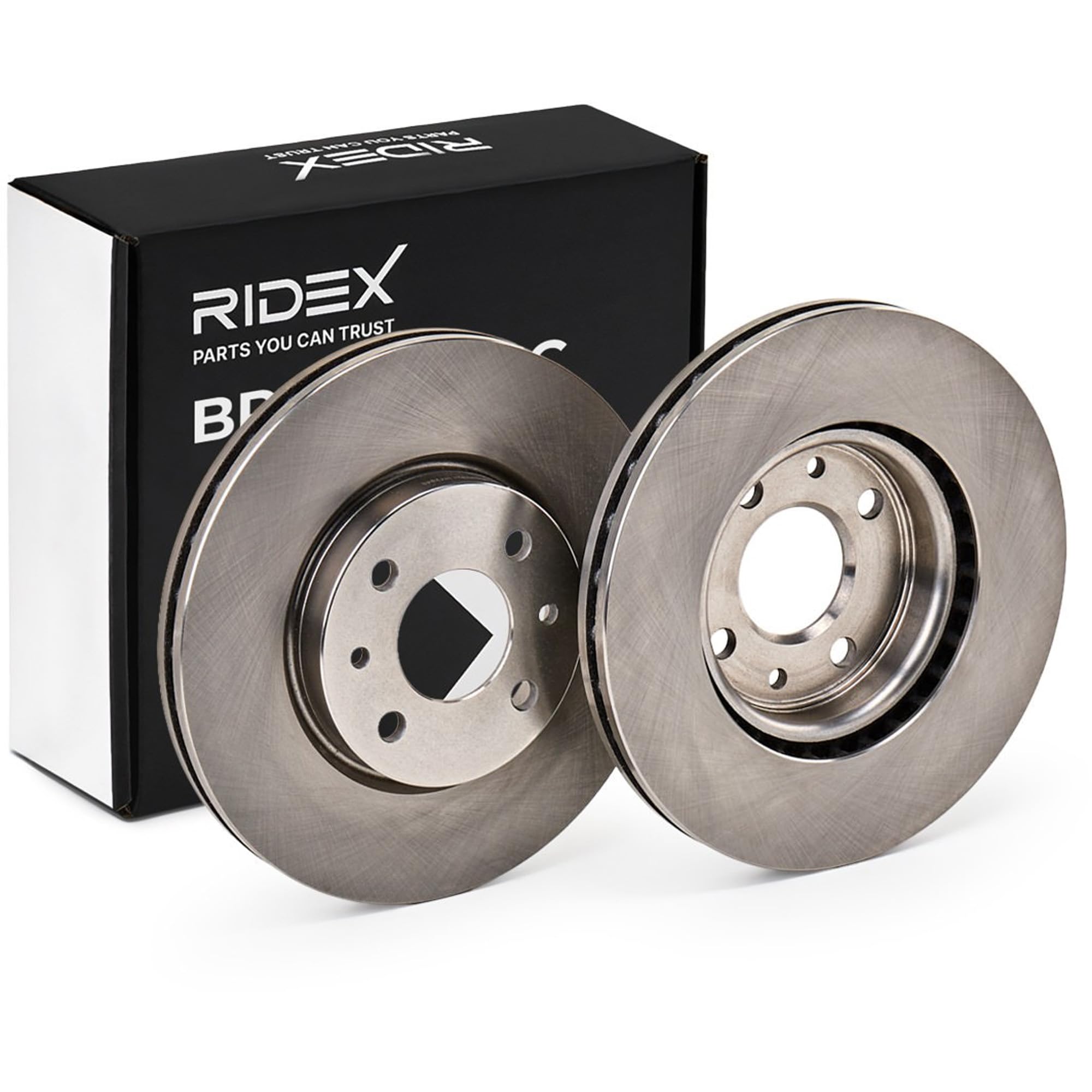 RIDEX 3405B0064 Serie/Kit Kit dischi e pastiglie Anteriore senza viti/bulloni Compatibilità con FIAT 500 312