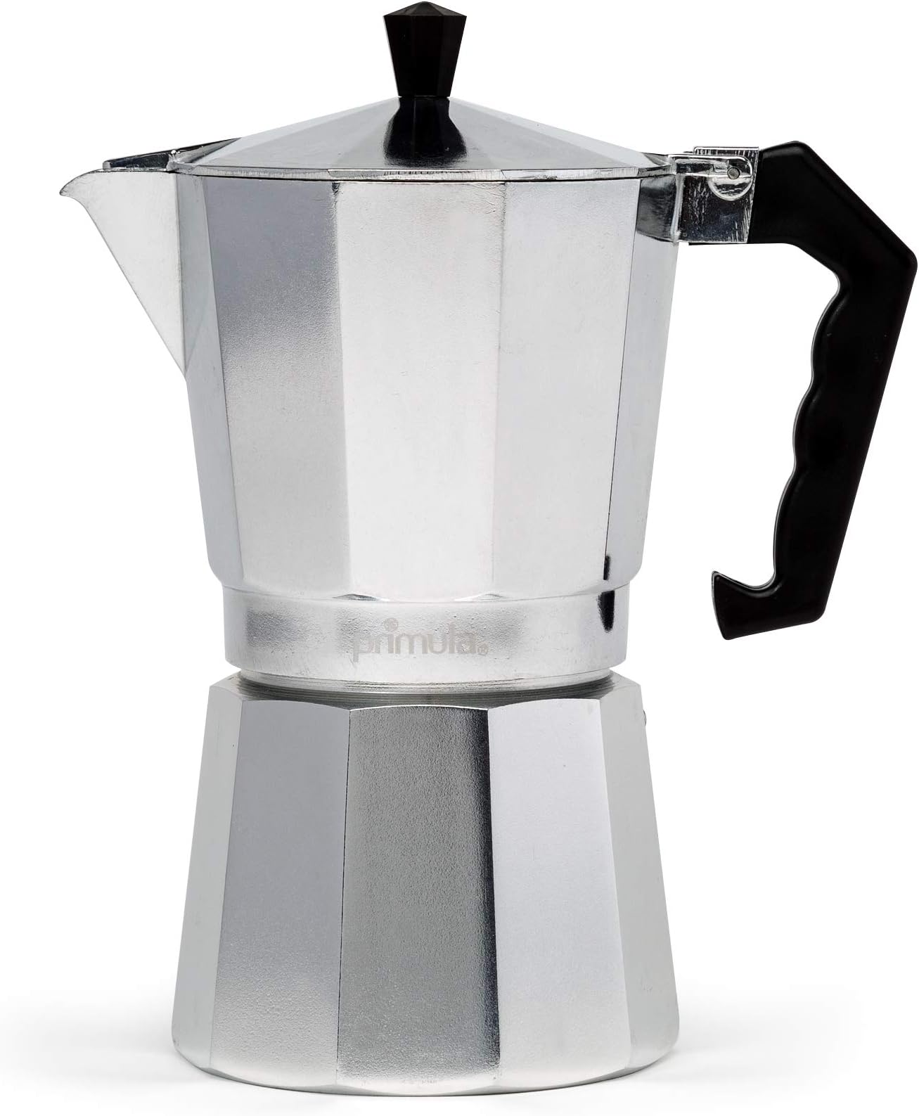 Aluminum Espresso Maker - Aluminum - For Bold, Full Body Espresso – Easy to Use – Makes 1 Cup 9 Cups PES-3309