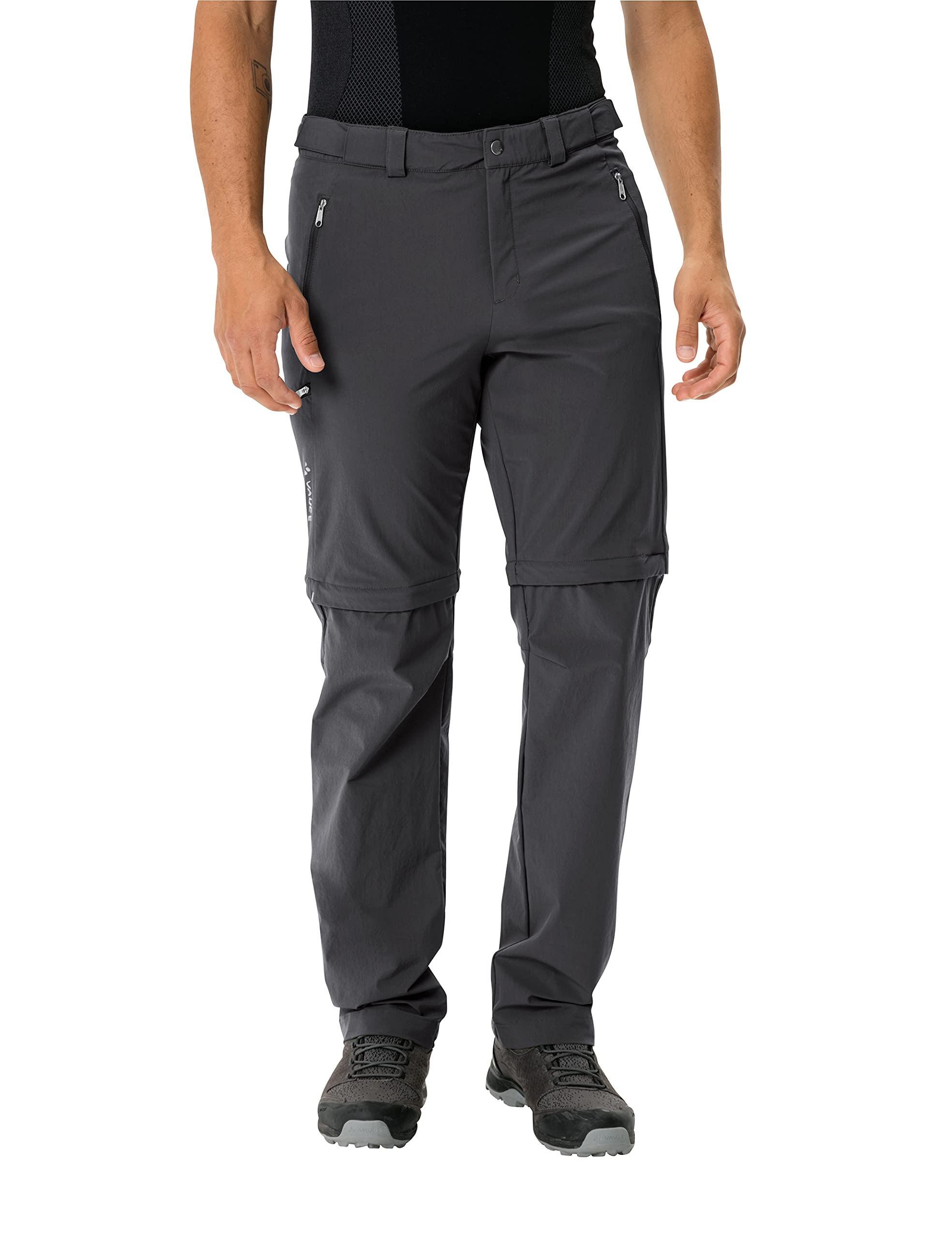 VAUDE - Men's Farley Stretch T-Zip Pants III, Pantaloni Uomo