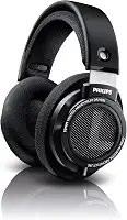 PHILIPS, Headphone com Som em Alta Definição Hi-Fi, SHP9500/00, Com fio de 3 metros, Preto