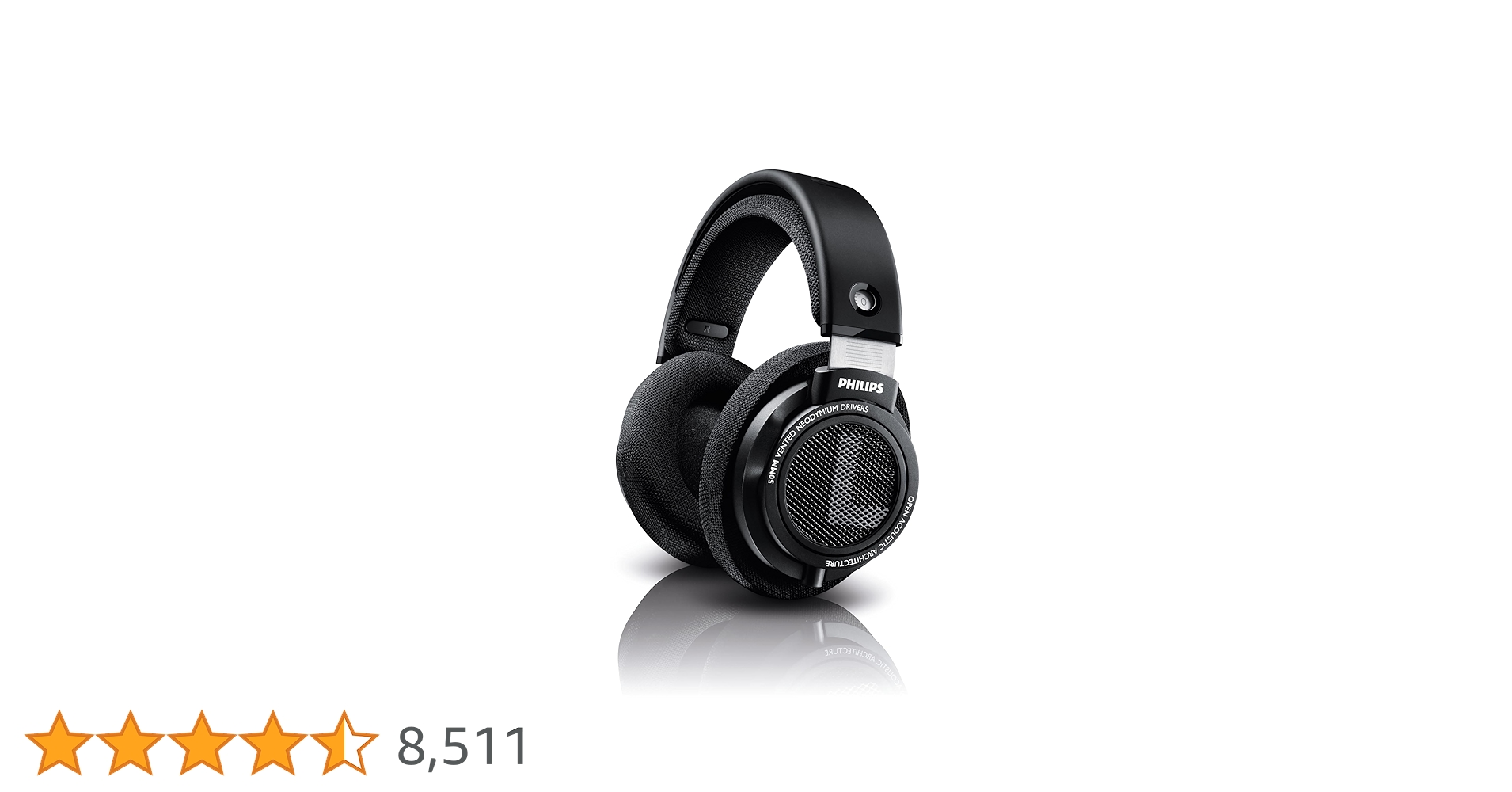 Philips SHP9500 Hifi Precision Stereo Over-Ear Headphones