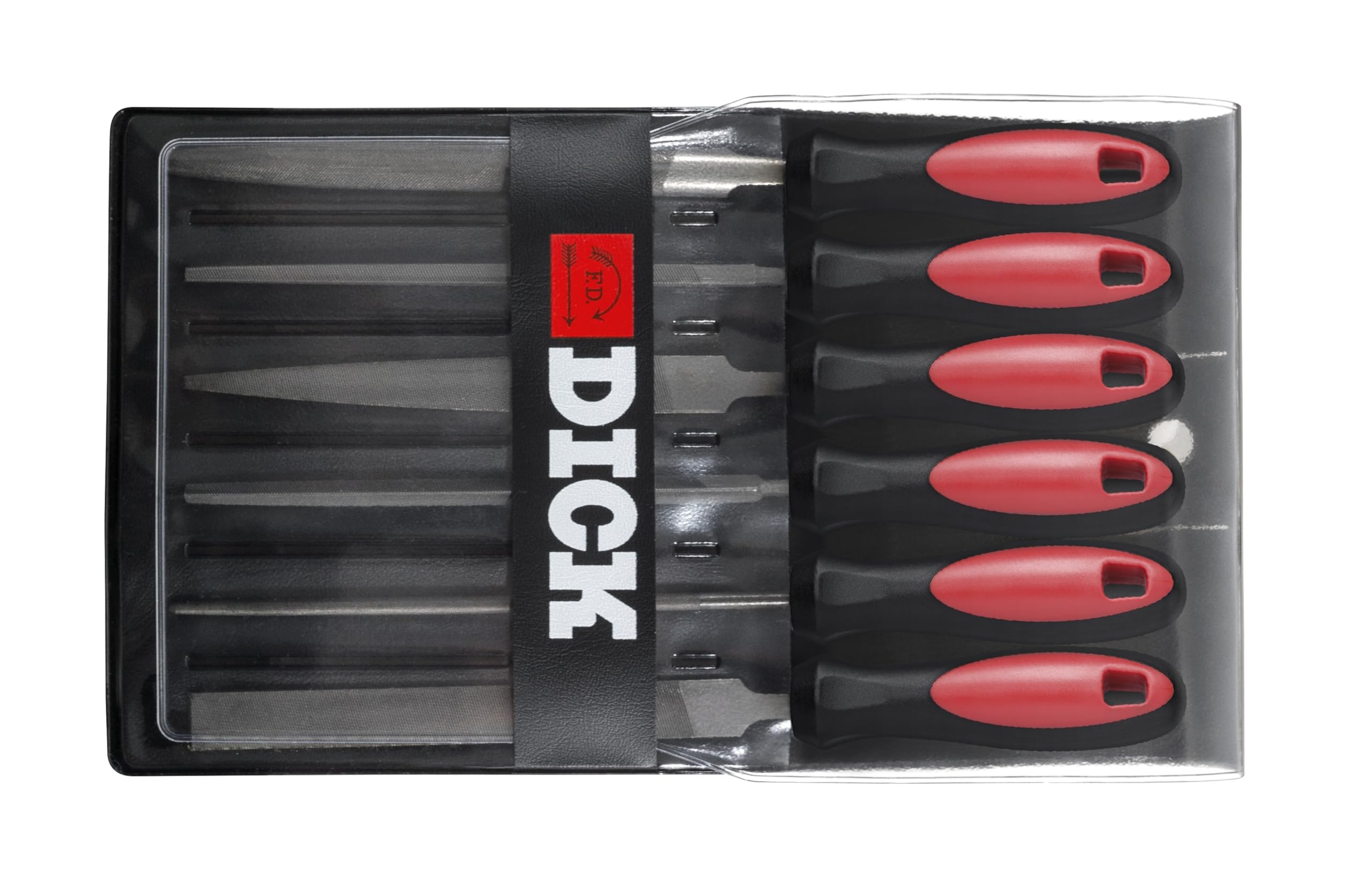 Jeu de limes à clé Dick 1187102-2K mini lime de précision plastique