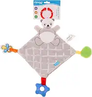 Clingo Naninha Panda Cinza Panda Cinza
