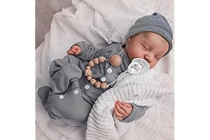 WOOROY Realistic Reborn Baby Dolls Levi - 18 Inch Lifelike Reborn Boy...