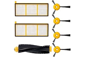 Precisely-engineered Replacement Accessory Kit for Enhanced Shark ION Robot Performance