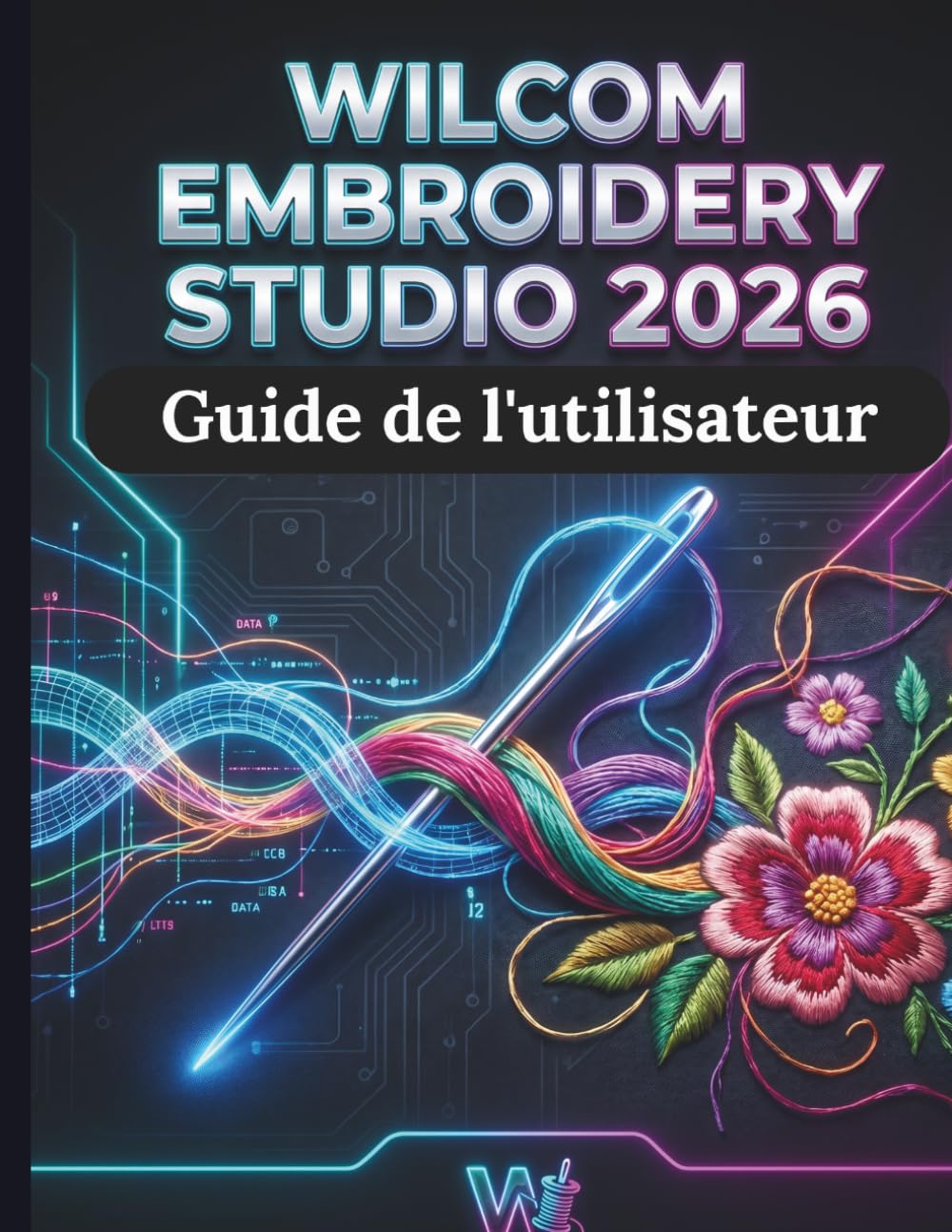 Wilcom Atelier de broderie 2026 livre pour créer des fichiers de numérisation