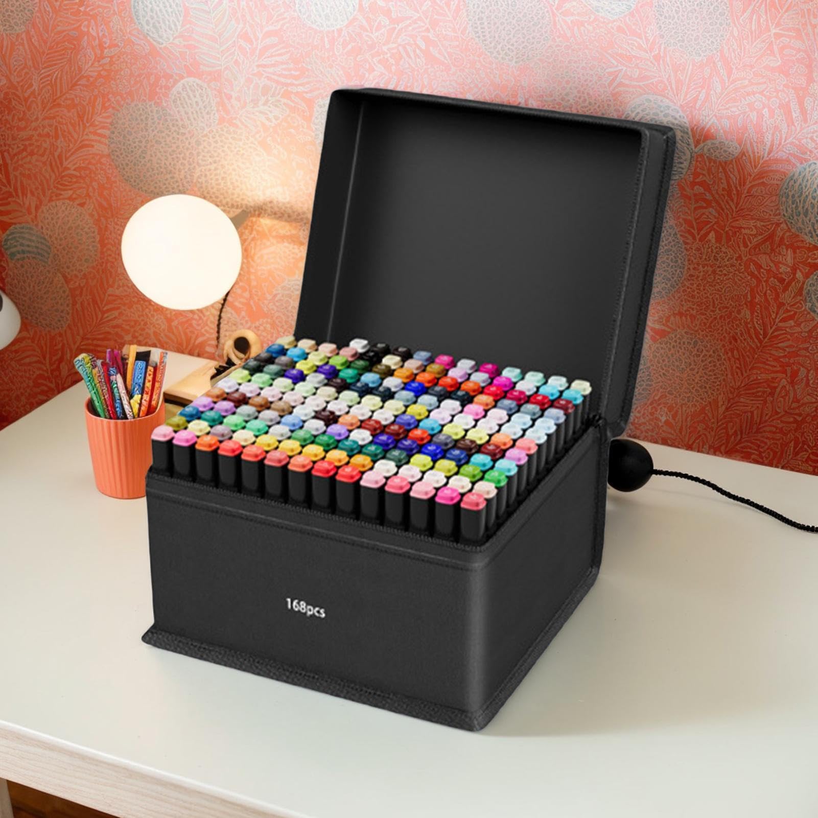 Pennarelli per Disegno Pennarelli da Colorazione a Doppia Punta | 168 Colori Materiali Artistici Scuola, Penne Creatività Ideali Per Doodle Schizzi Disegno Pittura Lettering