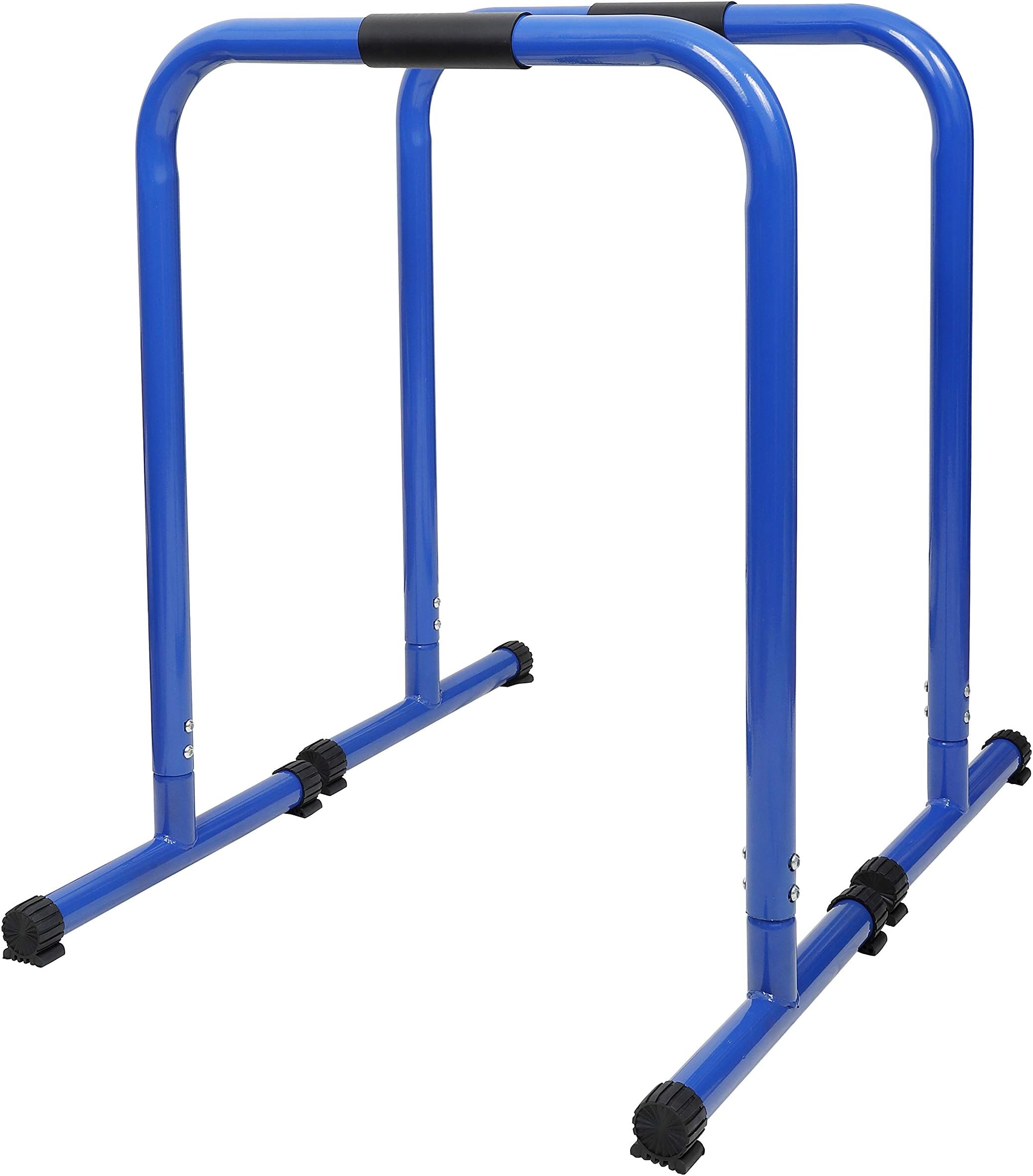 Heavy Duty Dip Station, 350 LB Max Workout Bar Machine, Superior High-Performance Equalizer Bars for Triceps Dips, Parallel Press, Pull Exercise and Home Fitness