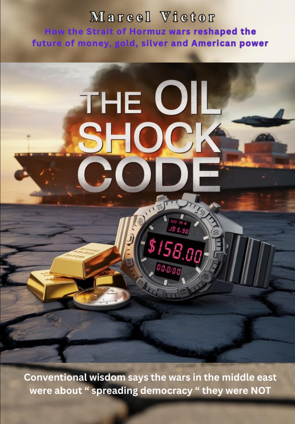 The Oil Shock Code. How the Strait of Hormuz wars reshaped the future of money, gold, silver and American power.: Simple wisdom says the wars in the middle east were about " spreading democracy" NOT.