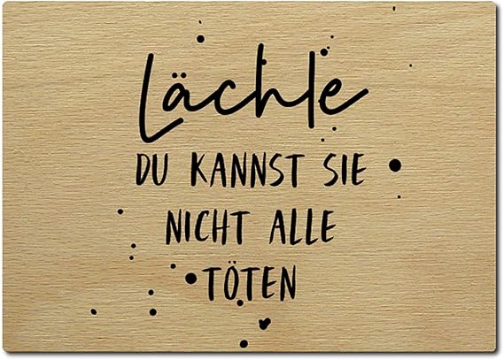 Du Kannst Sie Nicht Alle Töten Sprüche www.amazon.de