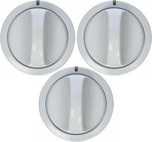 MaxLLTo 3 paquetes de repuesto WE01X10082 AP3669406 PS264401 perilla de temporizador de secadora General Electric DSXH43EA0WW DSXH43EA1WW