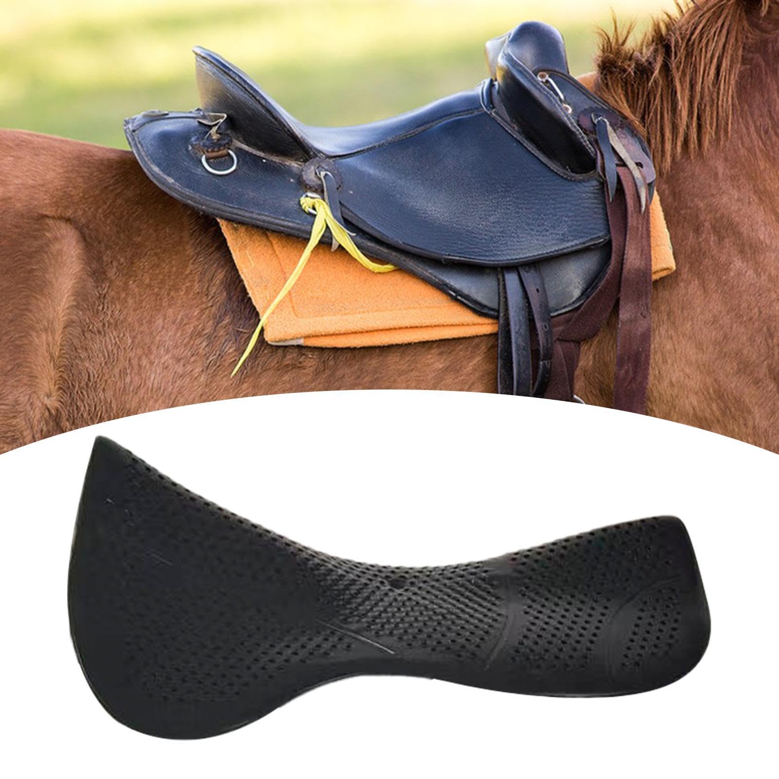 rockible Gel Almohadilla para Montura Equipo de Equitación Acolchado Antideslizante Cojín Absorbente de Impactos Accesorio para Caballos Cómodo Confeccionada