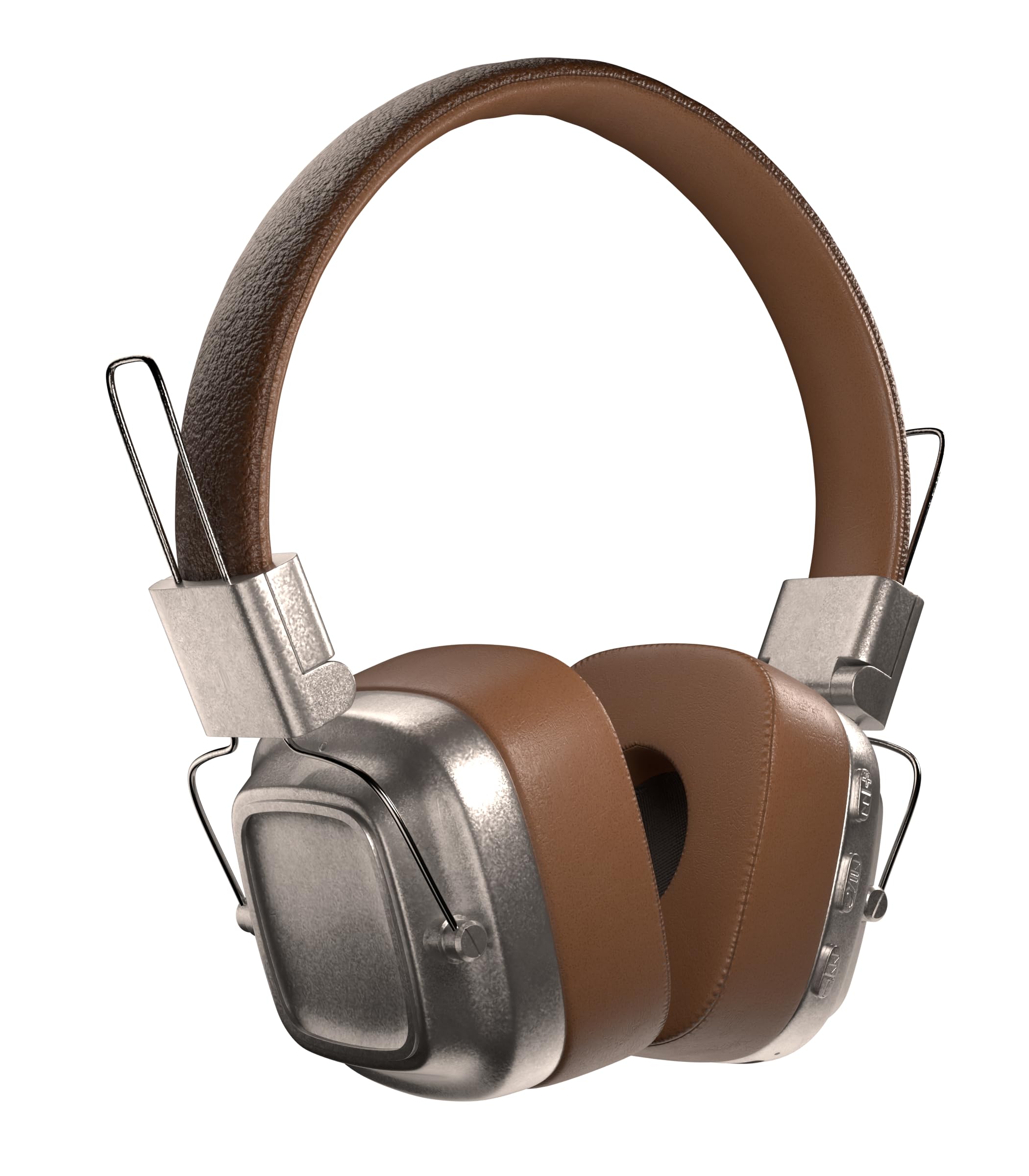 Sonix1 True Wireless Headphones with Bluetooth 5.4, Crusher Bass, 30Hrs Playtime, Foldable Design, SD Card Slot, Smart Controls, Matte Metal Trim, 3.5mm Jack, Vintage Leather Texture-image-42