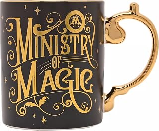 Widdop Warner Bros Harry Potter Mug - Iconic Ministry of Magic Design - Novelty Ceramic Tea & Coffee Cup - Official Collectable Merchandise - Premium Gift for Fans, Birthdays & Other Occasions