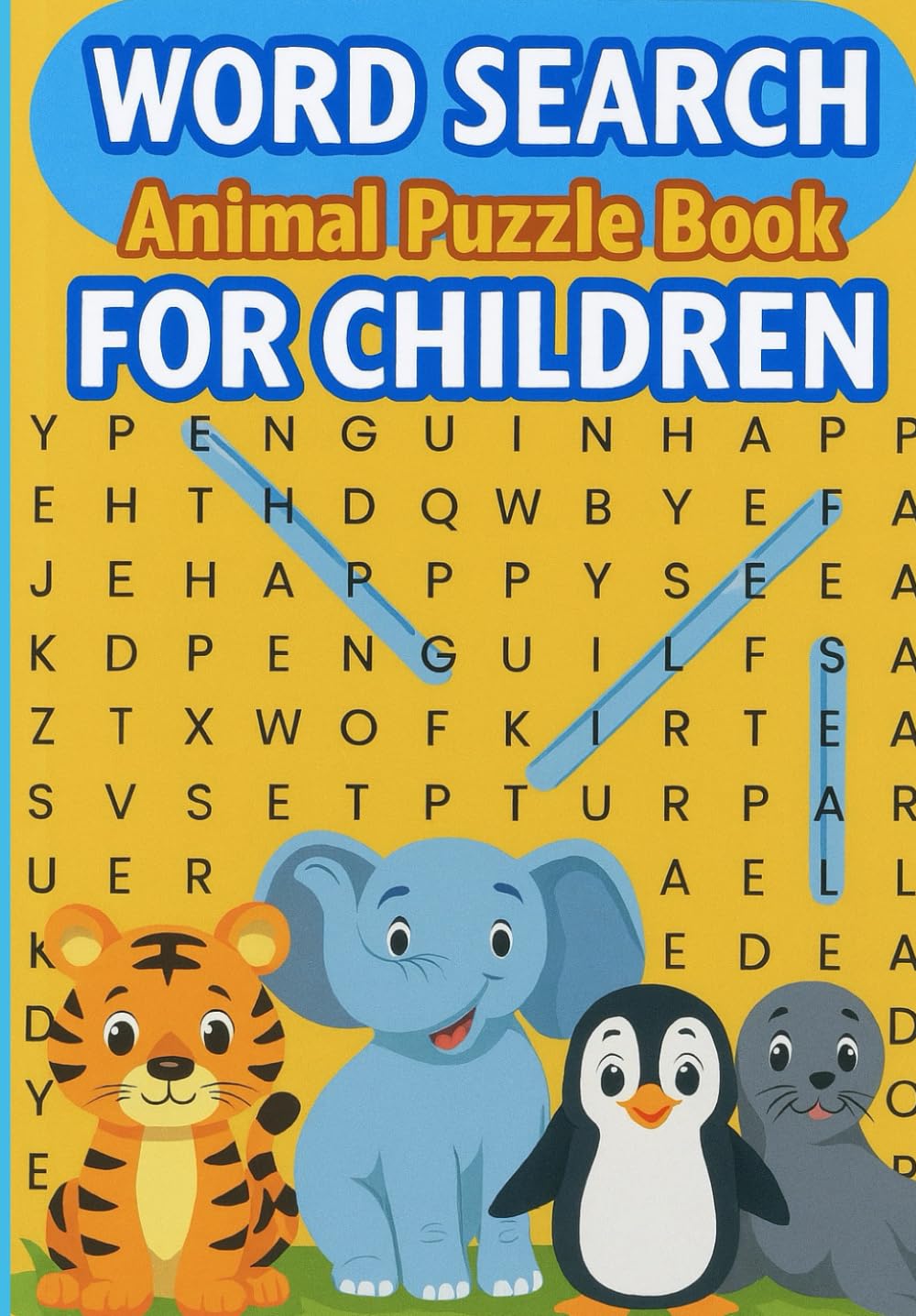 Word Search for Children: Animal Puzzle Book (Activity Children word puzzles)