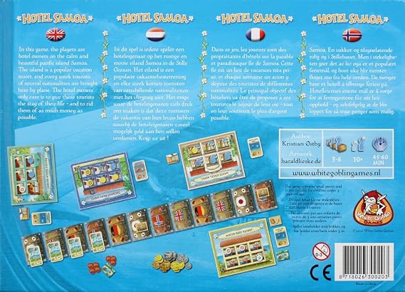 Z Man Games Hotel Samoa