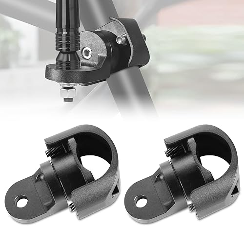 Miniatura 8 de OFFROADTOWN 2 soportes de montaje para látigo UTV, soporte ajustable para bandera de látigo compatible con Polaris Ranger General Can am Defender