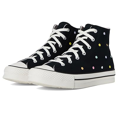 Converse Kids Chuck Taylor All Star Eva Lift (Big Kid) Kids Shoes Black/Vintage White/Egret