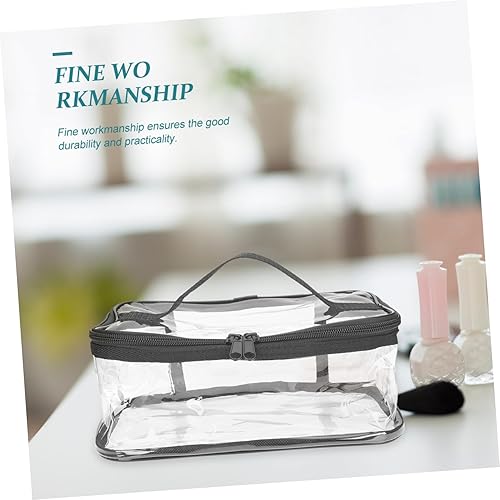Miniatura 4 de Beavorty 4 unids fiambreras p bolsa de maquillaje grande clip set mochila negocios pluma bolsa de embalaje bolsa de almuerzo a prueba de agua bolsa